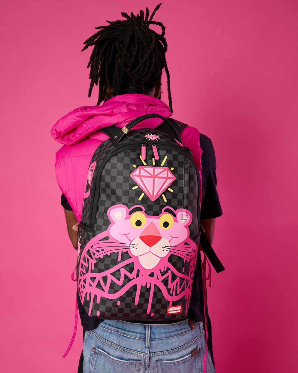 Limited Edition PINK PANTHER DIAMOND SHARK BACKPACK