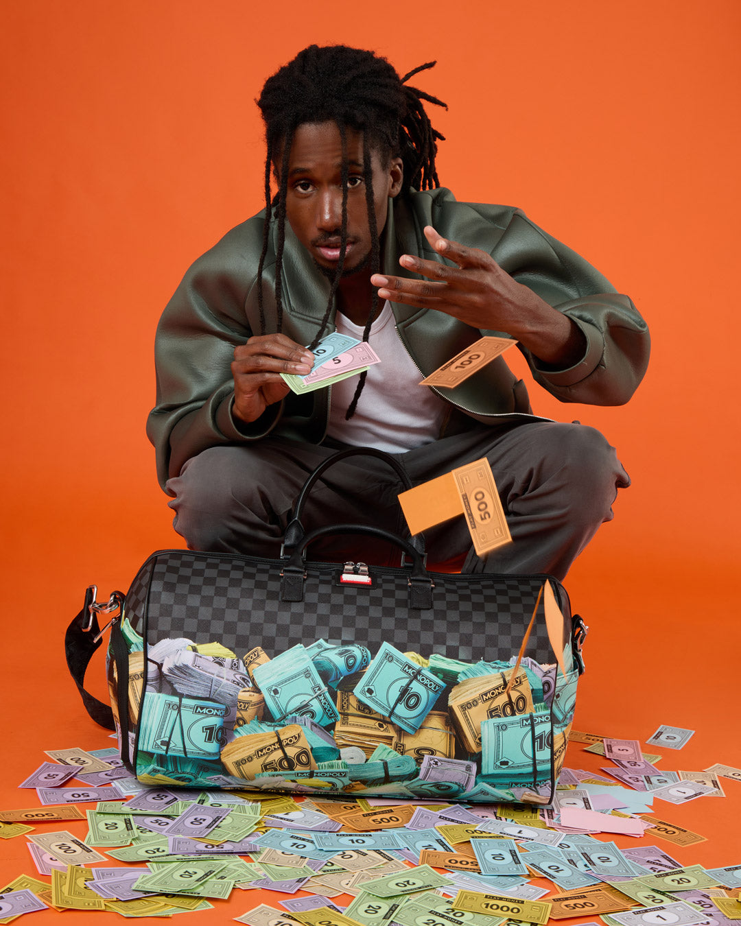 Limited Edition MONOPOLY STACK UP DUFFLE