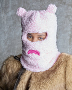 Limited Edition PINK FLEECE BEAR EARS SKI MASK