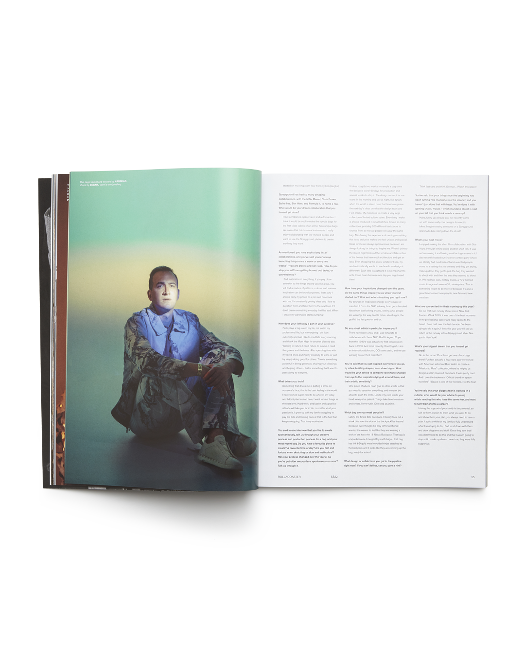 Limited Edition ROLLACOASTER MAGAZINE DBD INTERVIEW COVER LIMITED EDITION UK PRINT