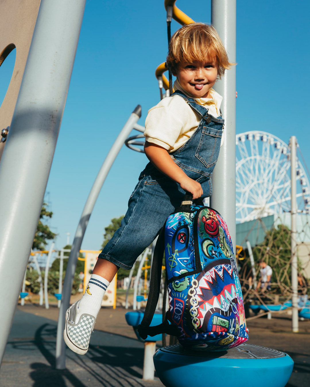 Limited Edition SPLIT SCRIBBLES BACKPACK