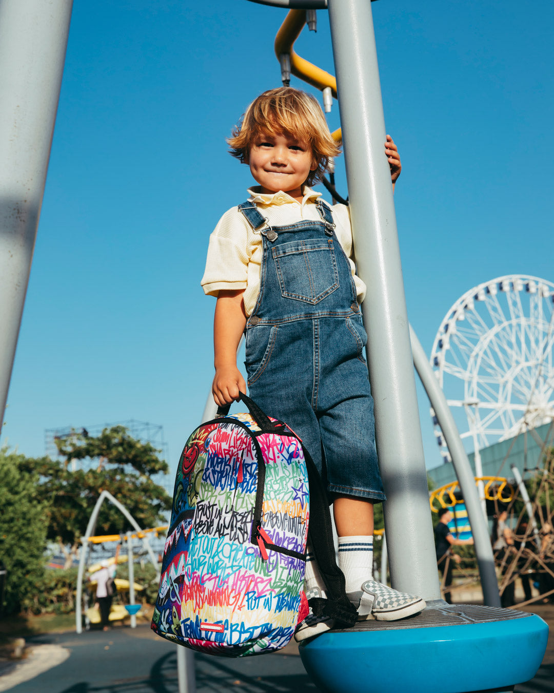 Limited Edition SPLIT SCRIBBLES BACKPACK