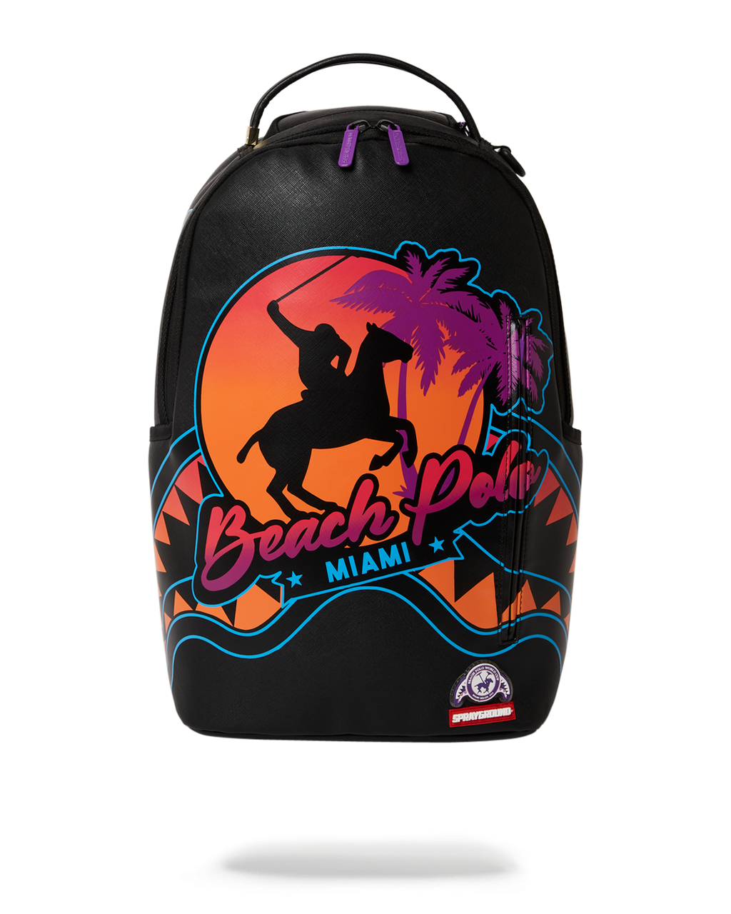 Limited Edition MIAMI BEACH POLO COLLAB BACKPACK DLXV-BLACK
