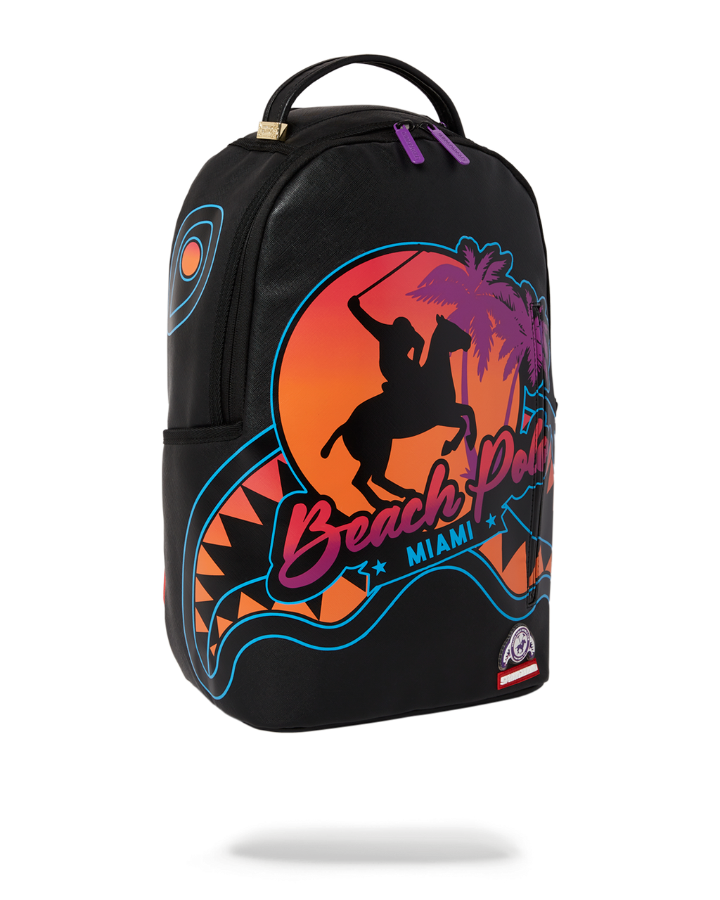 Limited Edition MIAMI BEACH POLO COLLAB BACKPACK DLXV-BLACK