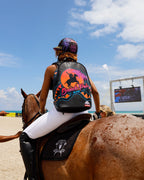 Limited Edition MIAMI BEACH POLO COLLAB BACKPACK DLXV-BLACK