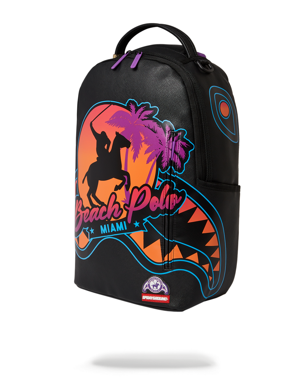 Limited Edition MIAMI BEACH POLO COLLAB BACKPACK DLXV-BLACK