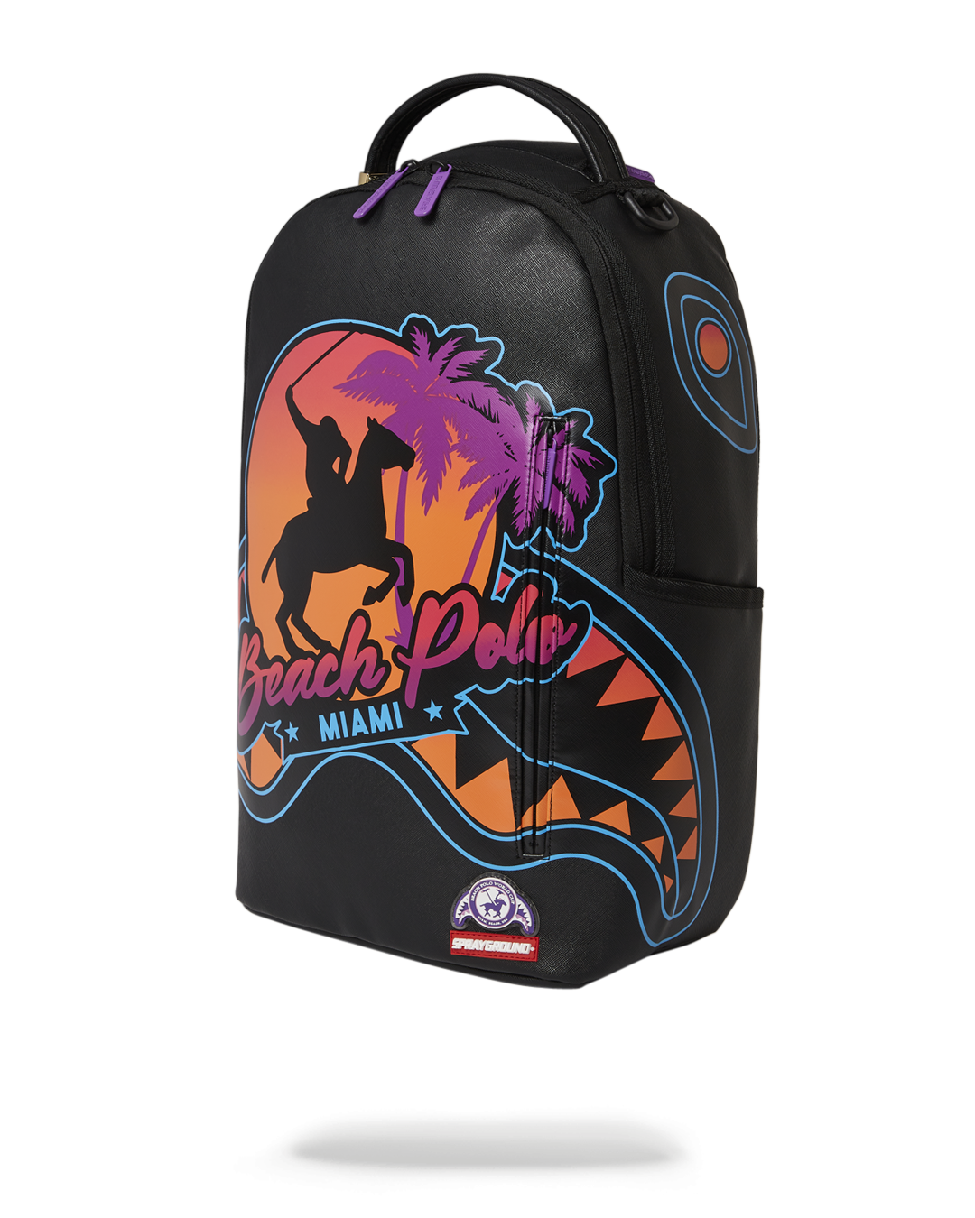 Limited Edition MIAMI BEACH POLO COLLAB BACKPACK DLXV-BLACK