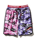 Limited Edition SPLIT CAMO CORTO SWIM TRUNKS