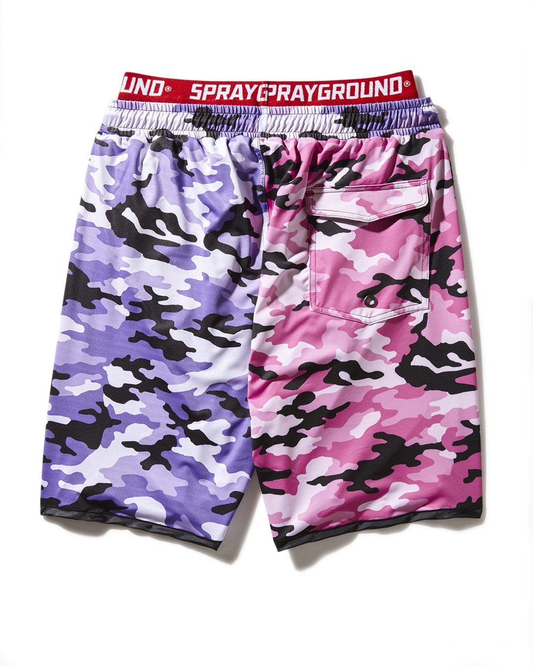 Limited Edition SPLIT CAMO CORTO SWIM TRUNKS