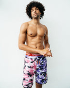 Limited Edition SPLIT CAMO CORTO SWIM TRUNKS