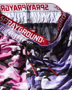 Limited Edition SPLIT CAMO CORTO SWIM TRUNKS