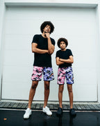 Limited Edition SPLIT CAMO CORTO SWIM TRUNKS