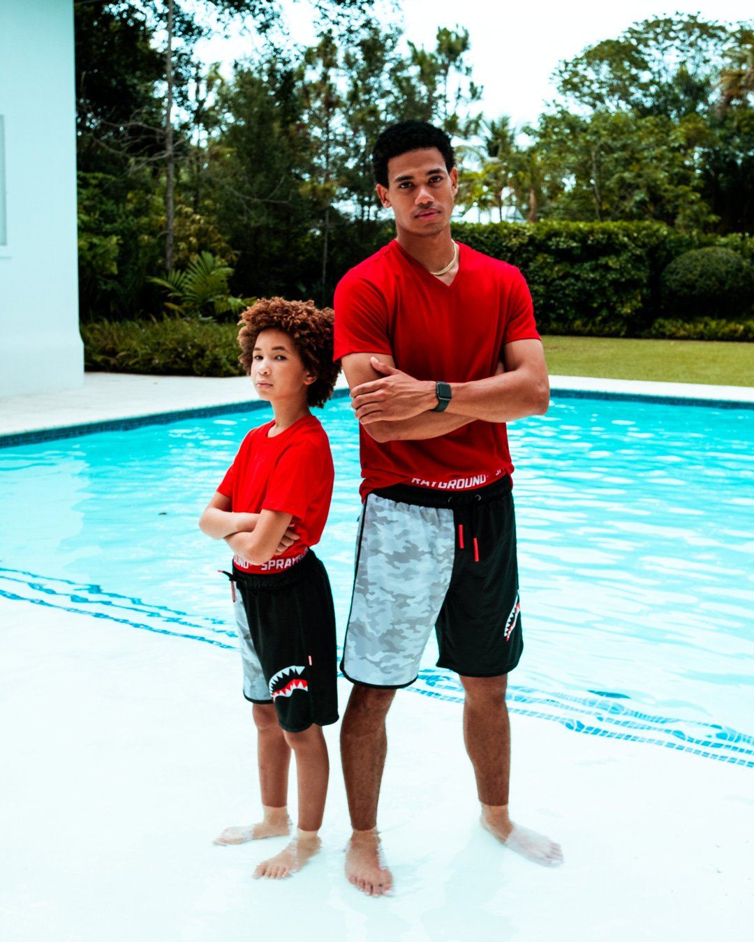 Limited Edition DAMAGE CONTROL CORTO SWIM TRUNKS