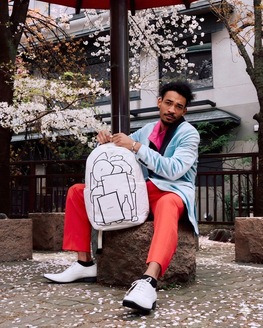 Limited Edition COLLABORATION EMUNI INWARDS LIGHT BACKPACK