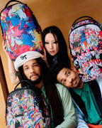 Limited Edition COLLABORATION HIDEKI SAIJO ABSTRACT FLOW BACKPACK
