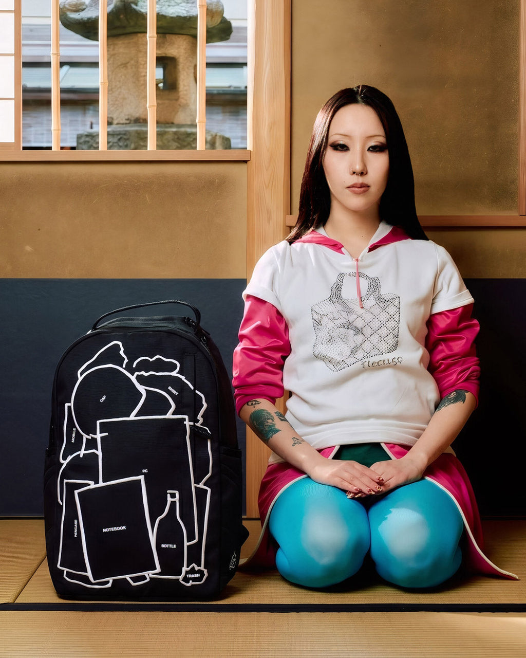 Limited Edition COLLABORATION EMUNI INWARDS NIGHT BACKPACK