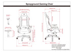Limited Edition FIRE CAMO GAMING CHAIR - SUPER RARE