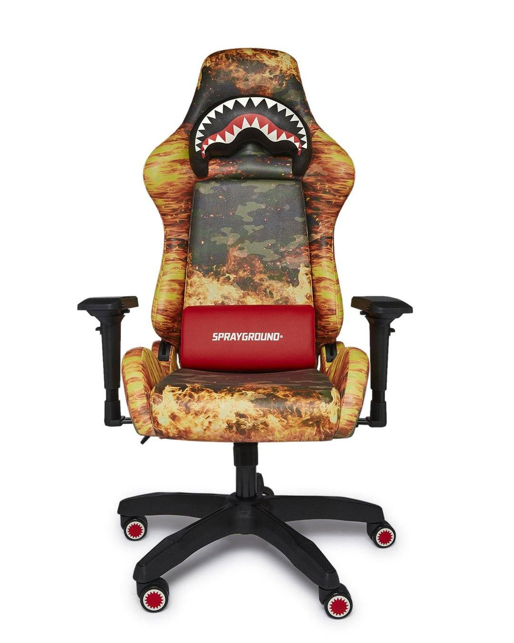 Limited Edition FIRE CAMO GAMING CHAIR - SUPER RARE