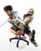 Limited Edition FIRE CAMO GAMING CHAIR - SUPER RARE