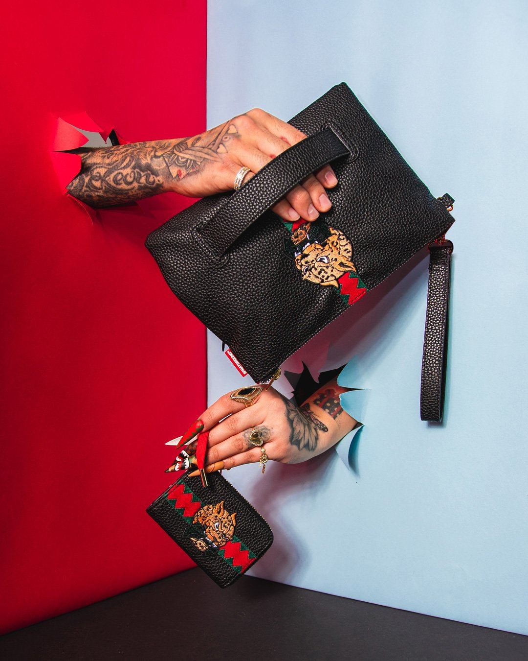 Limited Edition ITALIA DIVISO CROSSOVER CLUTCH