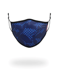 Limited Edition SHARK CHECK BLUE FACE MASK