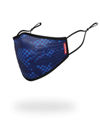 Limited Edition SHARK CHECK BLUE FACE MASK
