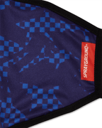 Limited Edition SHARK CHECK BLUE FACE MASK