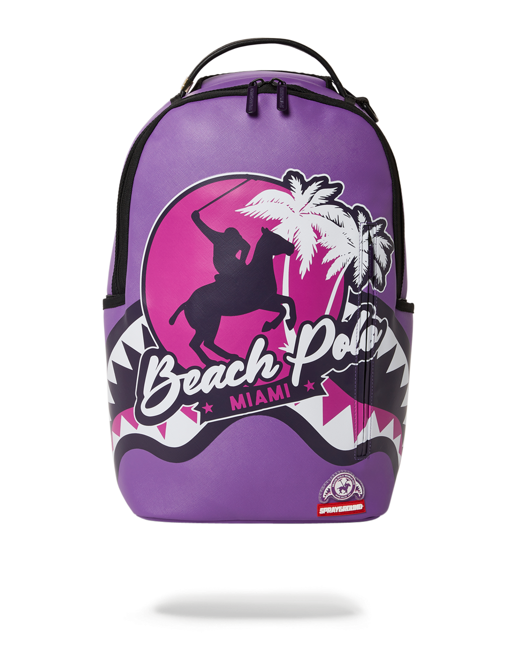 Limited Edition MIAMI BEACH POLO COLLAB BACKPACK DLXV-PURPLE
