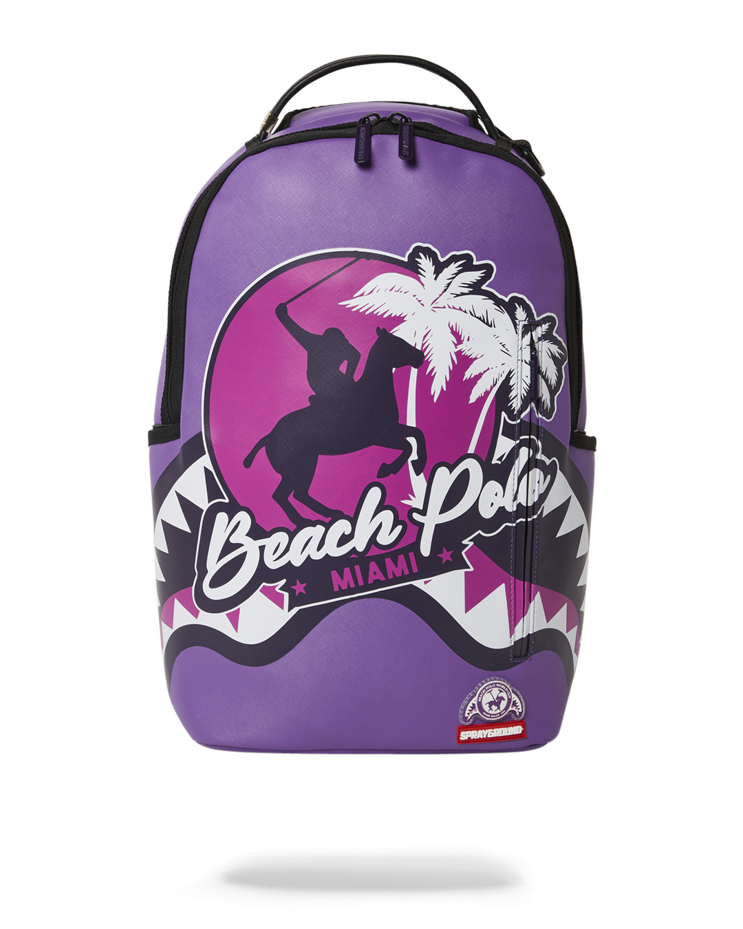Limited Edition MIAMI BEACH POLO COLLAB BACKPACK DLXV-PURPLE