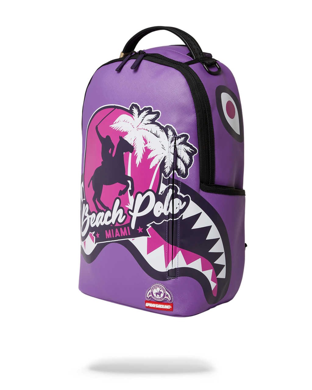Limited Edition MIAMI BEACH POLO COLLAB BACKPACK DLXV-PURPLE