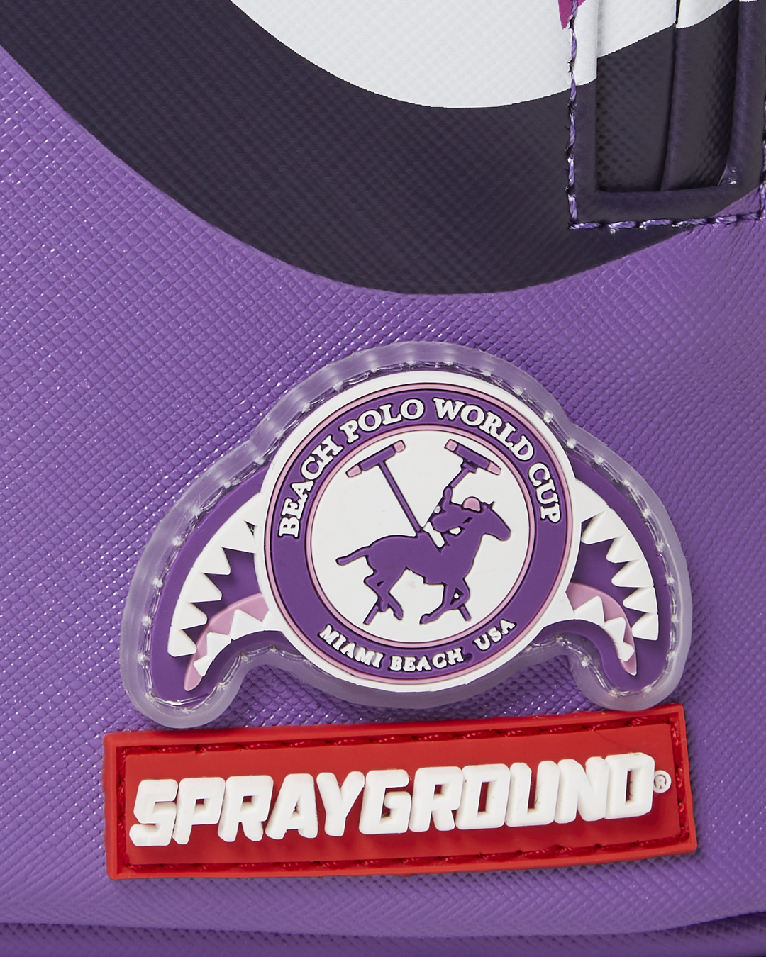 Limited Edition MIAMI BEACH POLO COLLAB BACKPACK DLXV-PURPLE