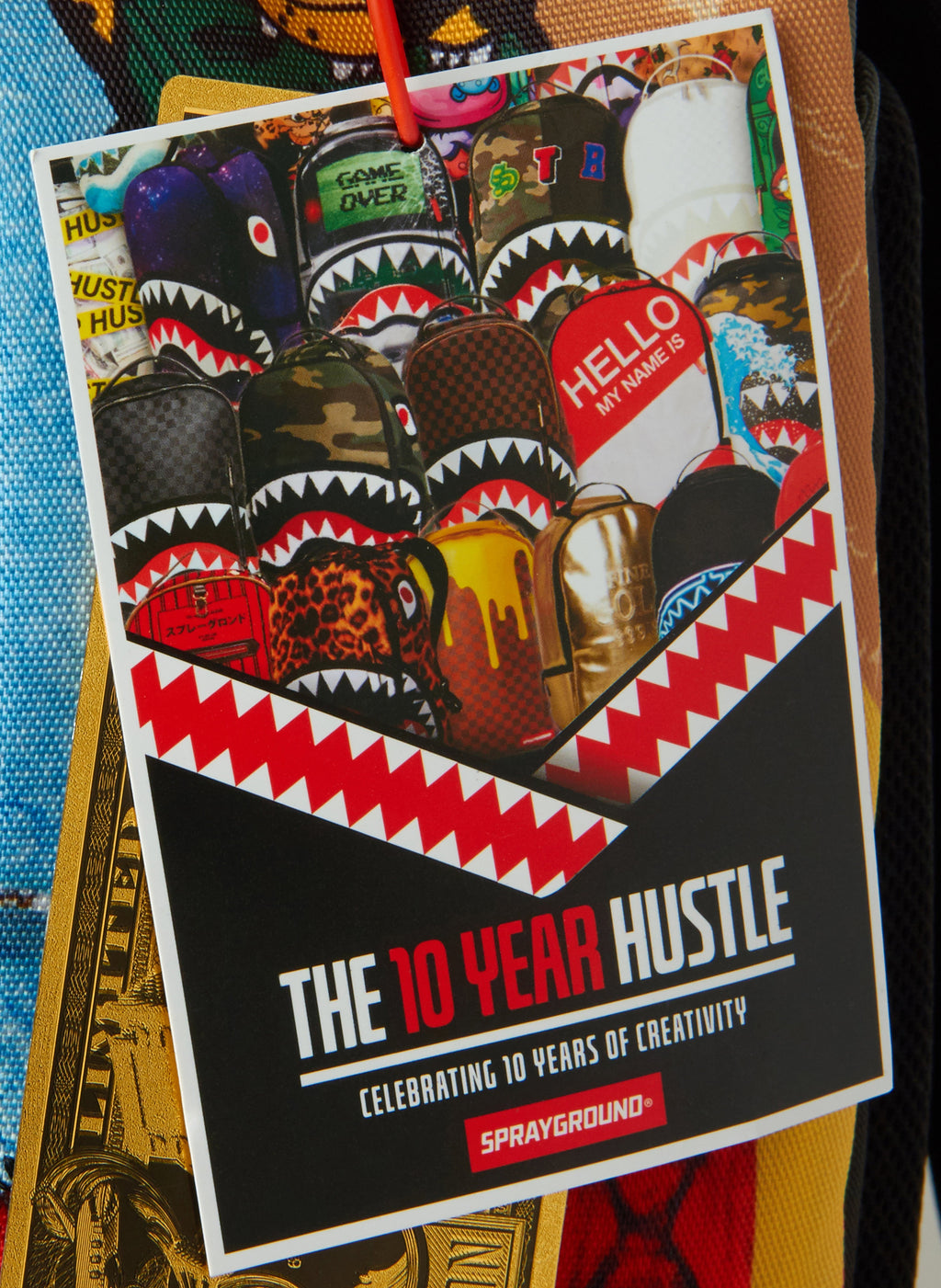 Limited Edition THE 10 YEAR HUSTLE BACKPACK. MYSTERY BOX. NUMBERED 1 OF 100