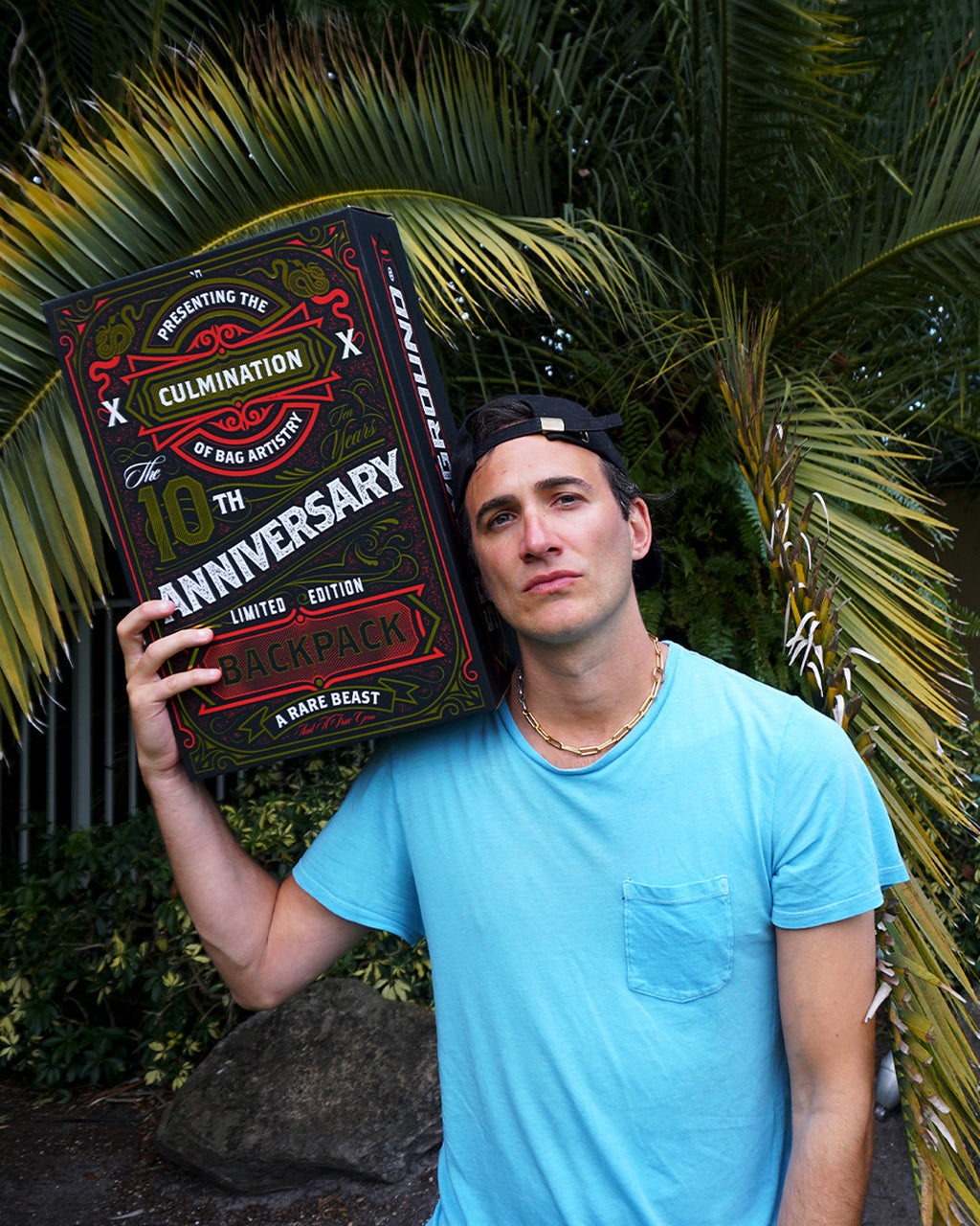 Limited Edition THE 10 YEAR HUSTLE BACKPACK. MYSTERY BOX. NUMBERED 1 OF 100