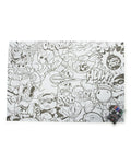 Limited Edition SPRAYGROUND HUGE COLORING POSTER 39x27 & MARKERS INCLUDED