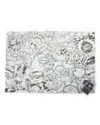Limited Edition SPRAYGROUND HUGE COLORING POSTER 39x27 & MARKERS INCLUDED