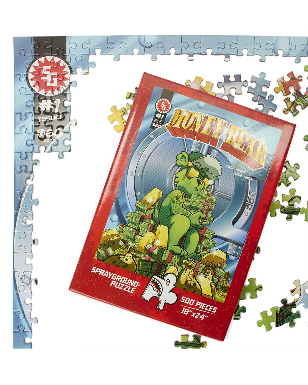 Limited Edition SPRAYGROUND MONEY BEAR PUZZLE 500 pcs
