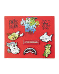 Limited Edition SPRAYGROUND PIN PACK 6 Pin Set