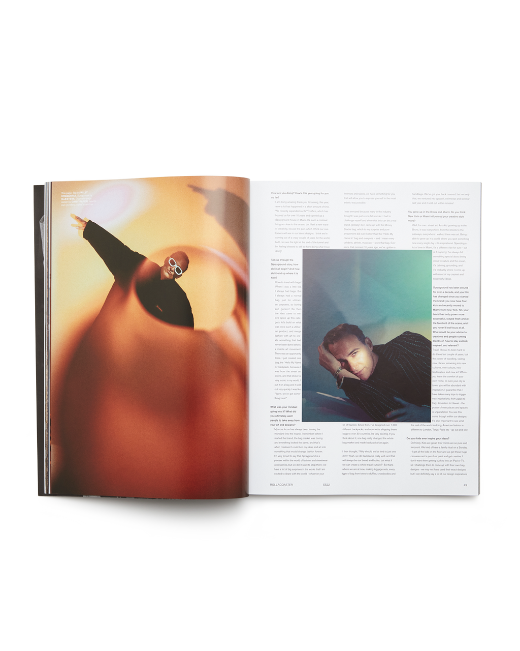Limited Edition ROLLACOASTER MAGAZINE DBD INTERVIEW COVER LIMITED EDITION UK PRINT