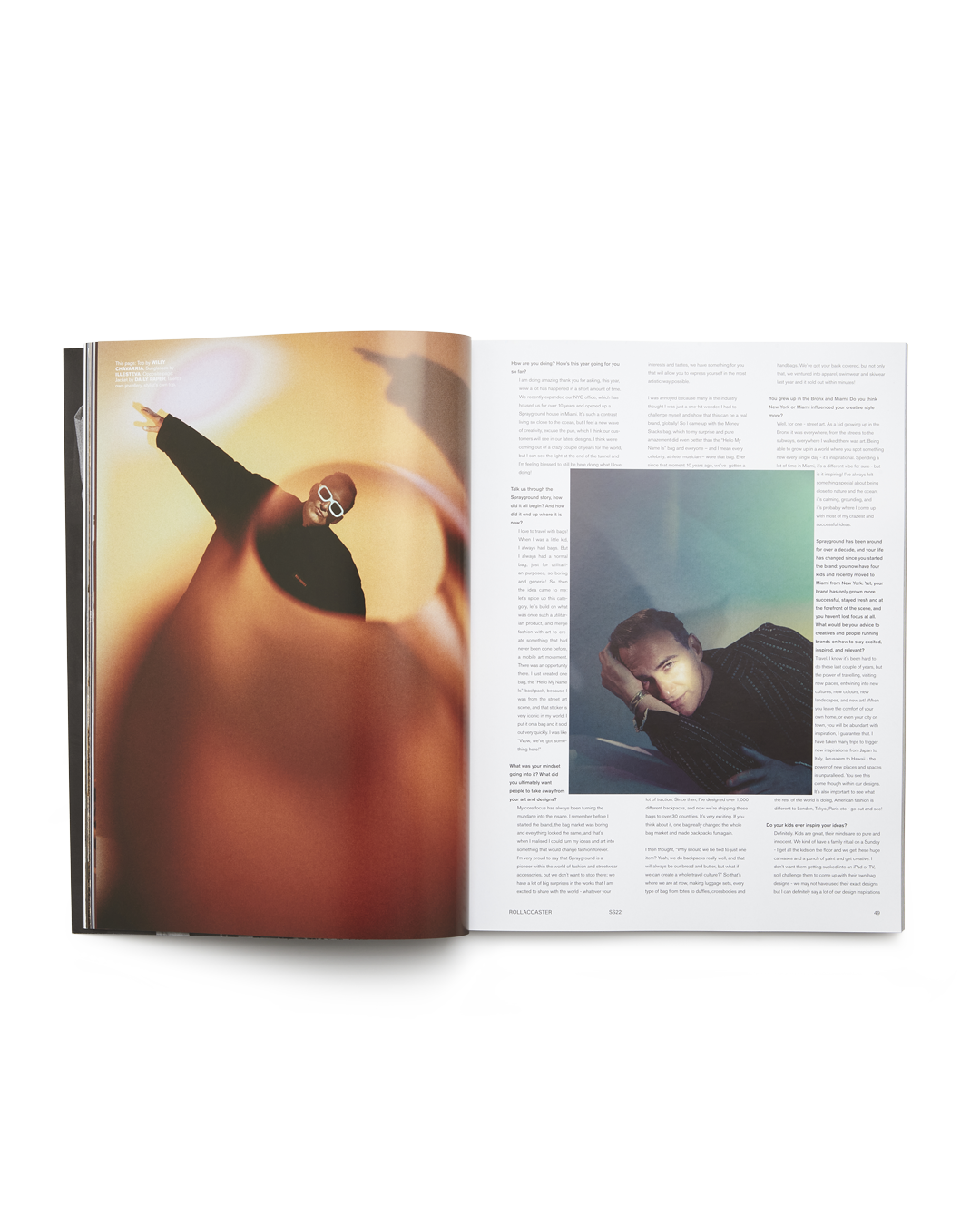 Limited Edition ROLLACOASTER MAGAZINE DBD INTERVIEW COVER LIMITED EDITION UK PRINT