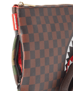 Limited Edition CHECKS IN CAMOFLAUGE CROSSOVER CLUTCH