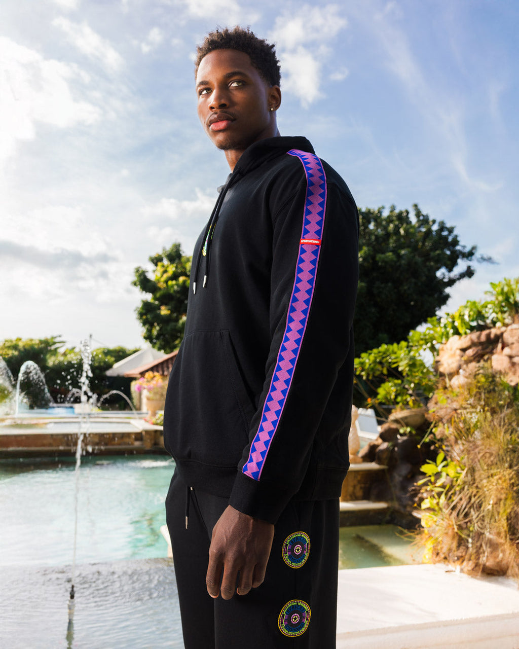 Limited Edition A.I. 12 BROOKLYN & BEYOND - SANDFLOWER COLLAB HOODY