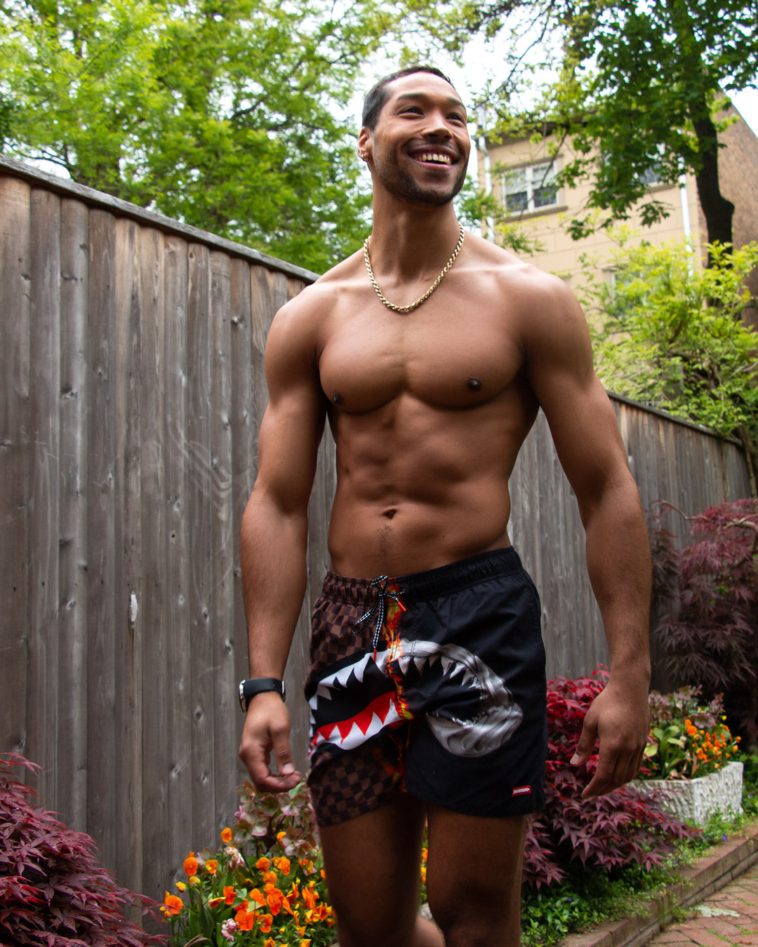 Limited Edition SHARKS IN PARIS UNSTOPPABLE SWIM TRUNKS