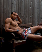 Limited Edition SHARKS IN PARIS JETSKI SWIM TRUNKS