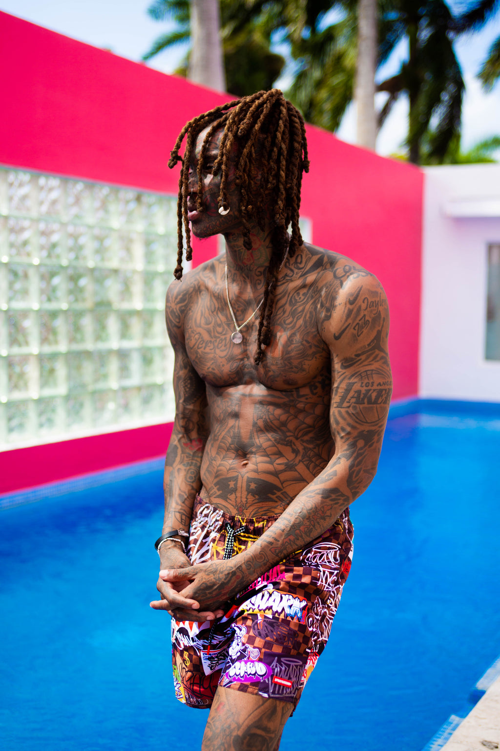 Limited Edition SHARKS IN PARIS JETSKI SWIM TRUNKS