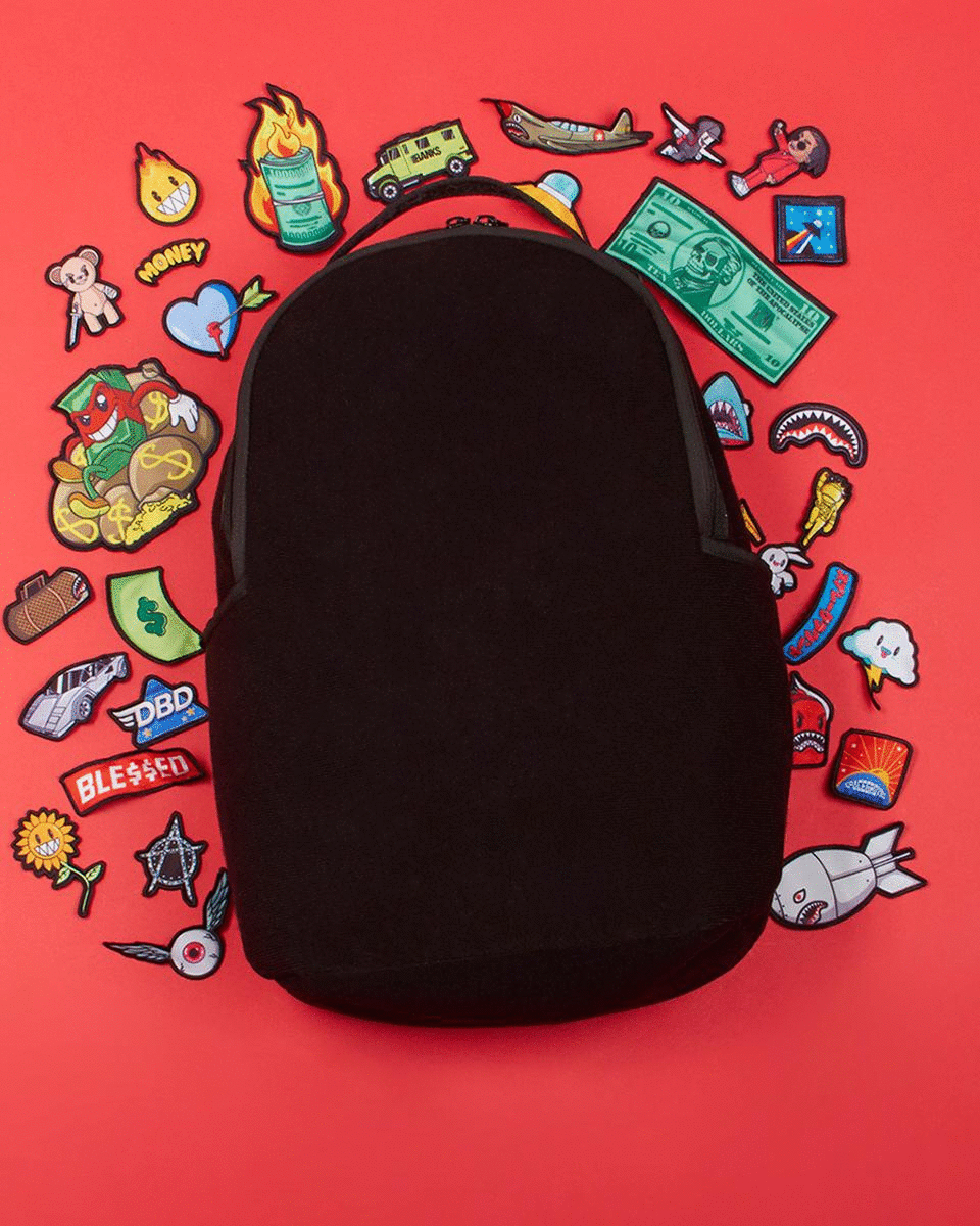 Limited Edition THE 32 REMOVABLE PATCHES VELCRO BACKPACK