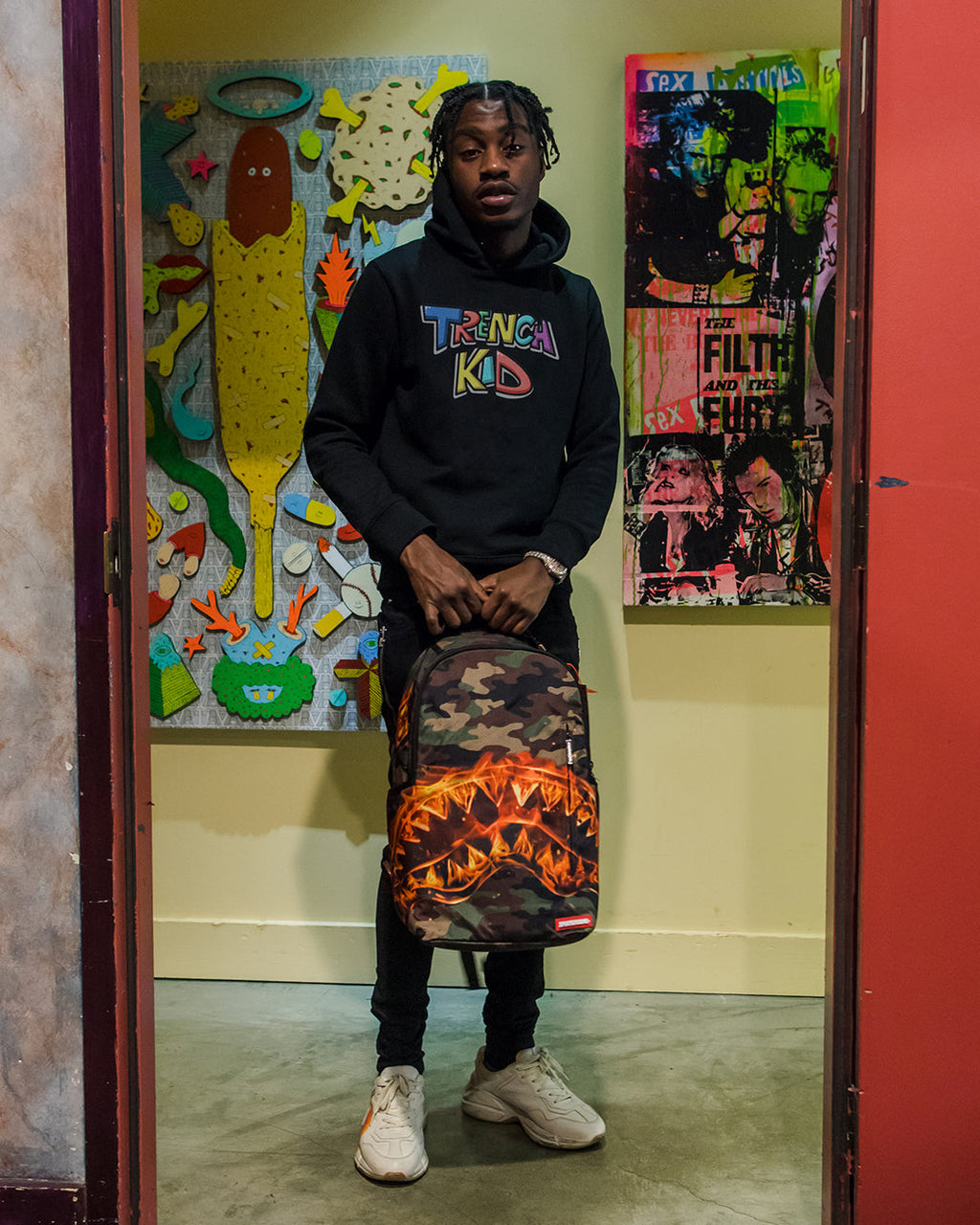 Limited Edition THE LIL TJAY BURNER SHARK DLX BACKPACK