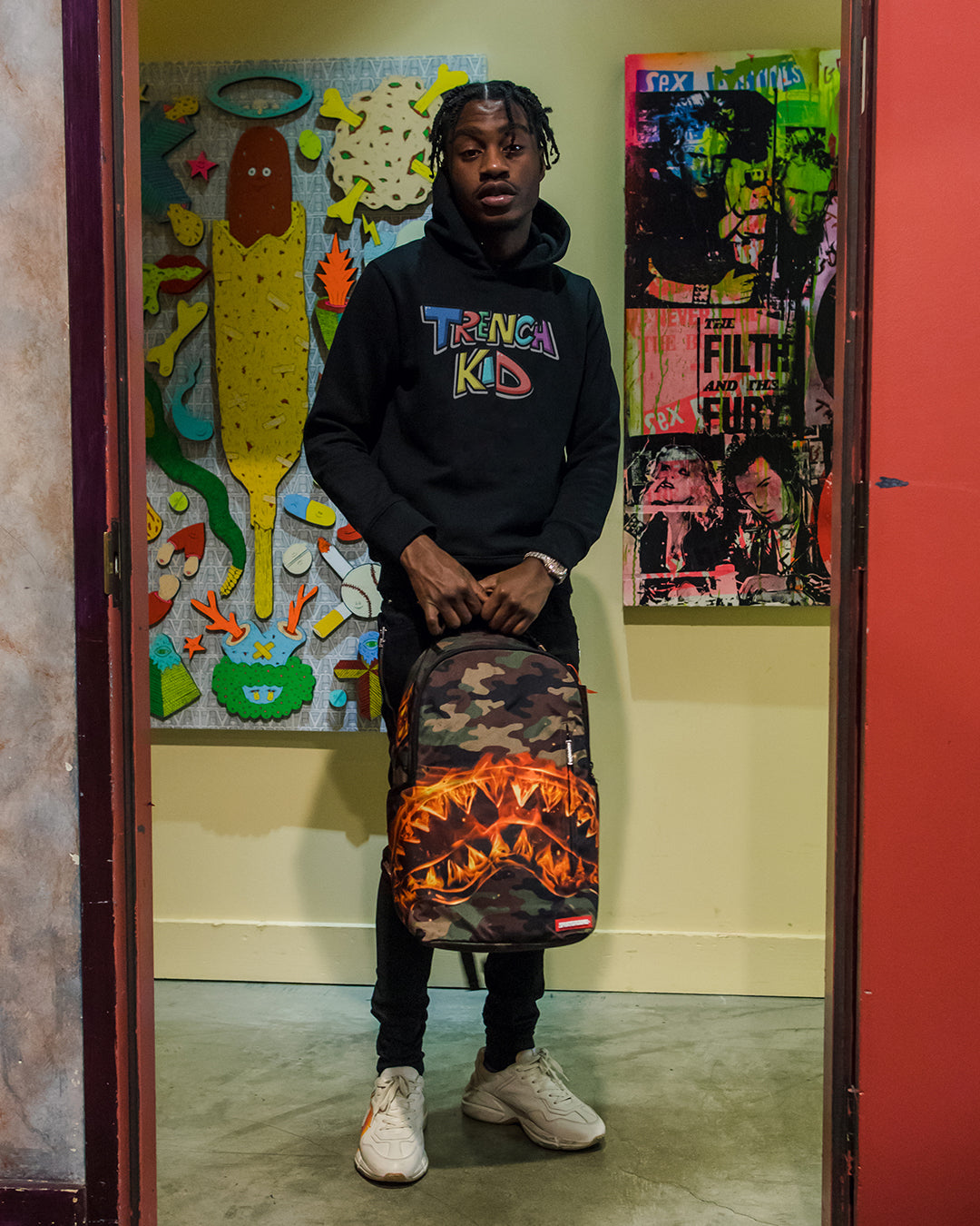 Limited Edition THE LIL TJAY BURNER SHARK DLX BACKPACK