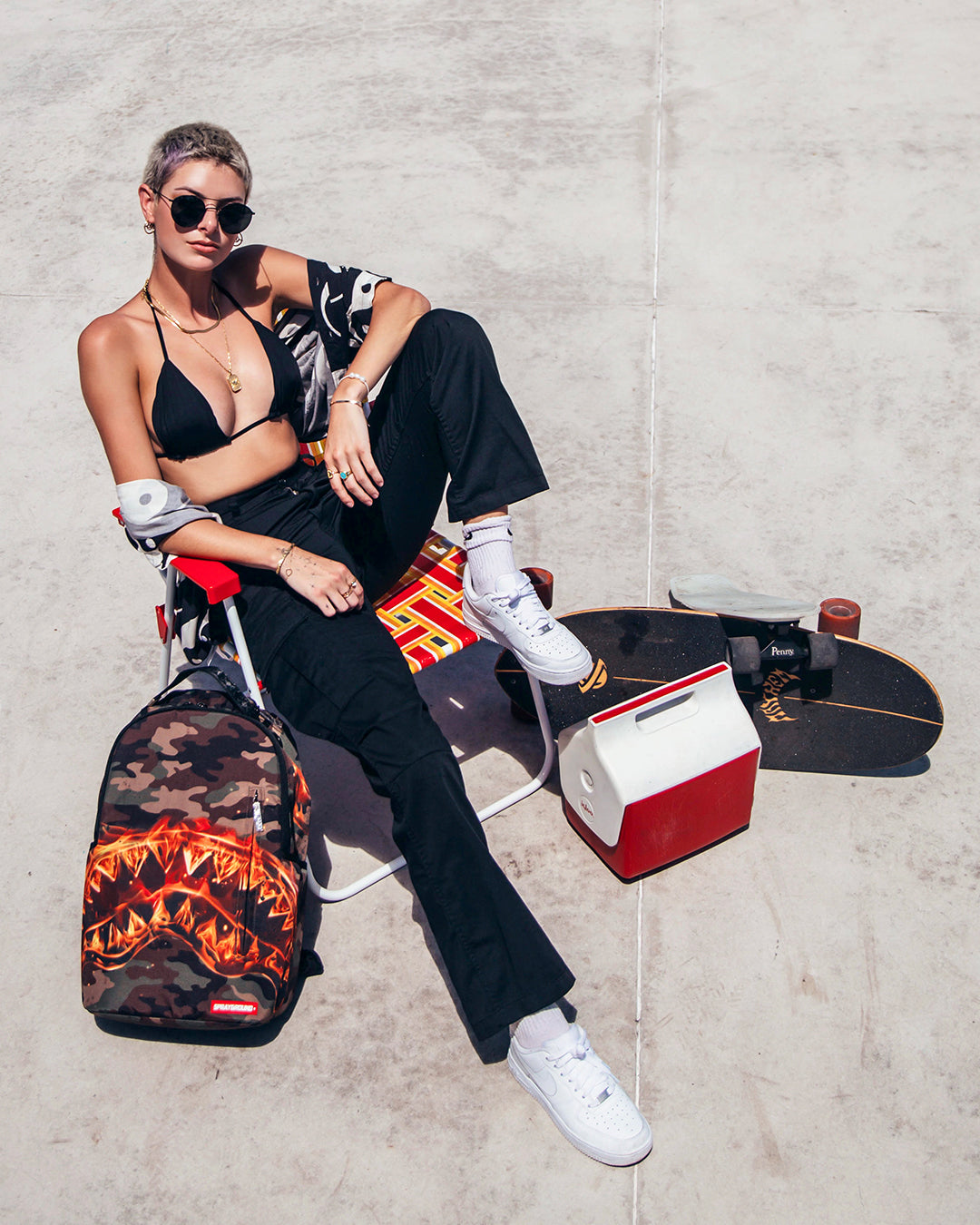 Limited Edition THE LIL TJAY BURNER SHARK DLX BACKPACK
