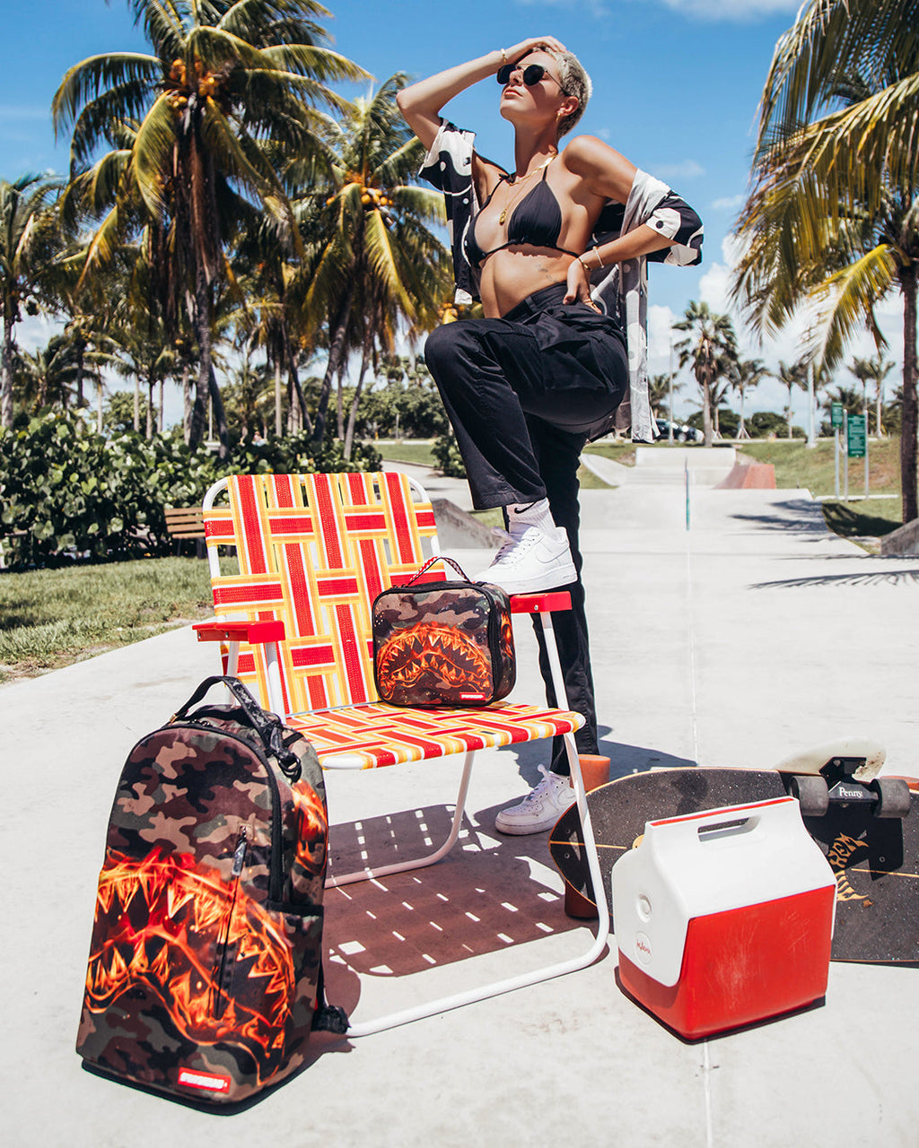 Limited Edition THE LIL TJAY BURNER SHARK DLX BACKPACK