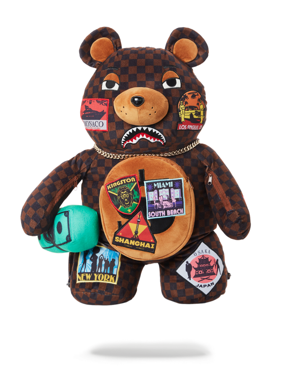 Limited Edition GLOBAL MOGUL MONEYBEAR TEDDYBEAR BACKPACK